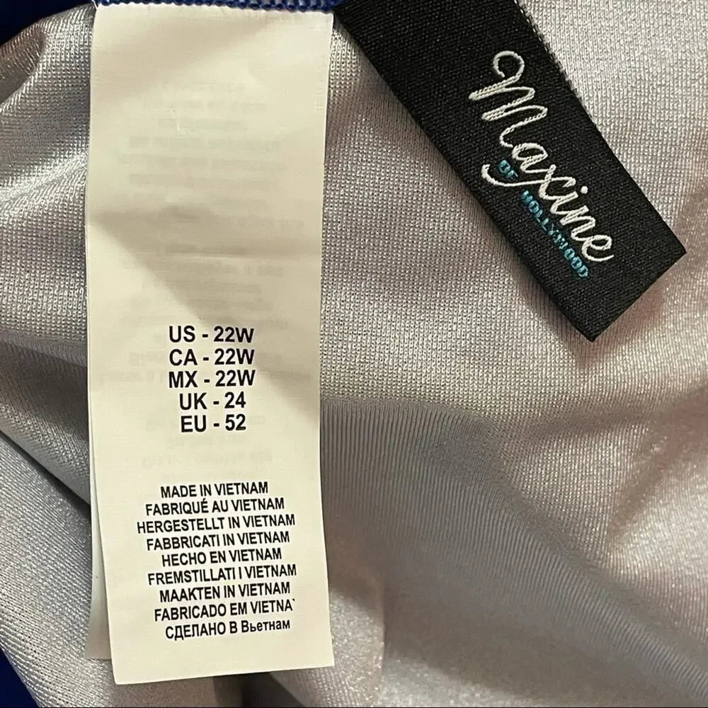 NWT Maxine of Hollywood‎ Swim Bottom Plus Size